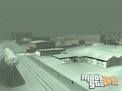 Pack de Inverno - Neve para GTA San Andreas